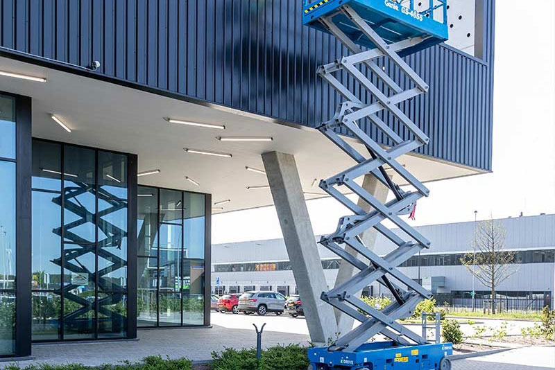 Plataforma elevatória Tesoura ou Pantográfica